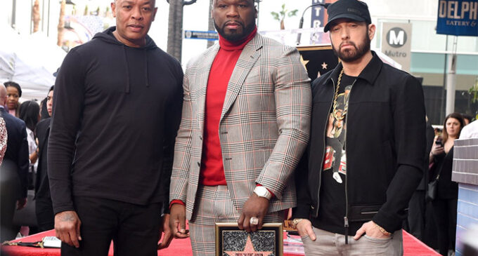 50 Cent получил звезду на Аллее славы Голливуда