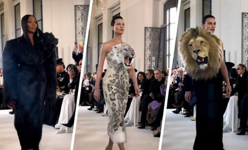 Показ Schiaparelli Couture Spring 2023 